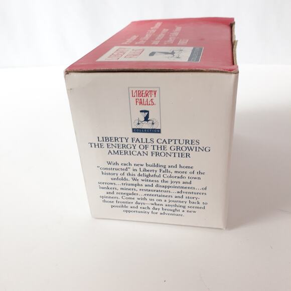 Liberty Falls Collection NEW Liberty Falls Theatre AH208 with Dusting Snow Mini - Picture 13 of 13